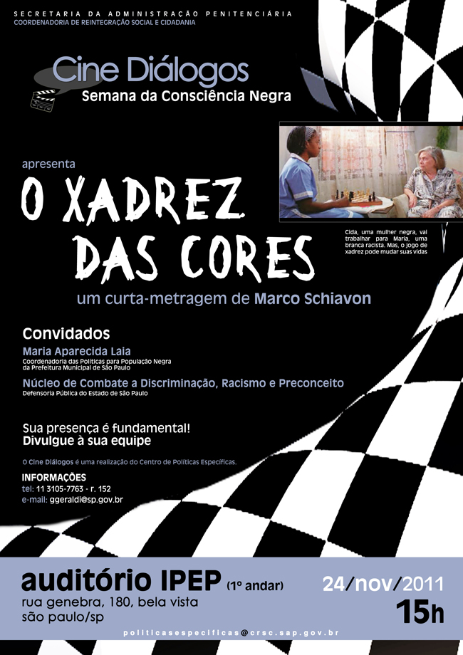 Sinopse do Filme Xadrez das Cores, com a contribuição para a